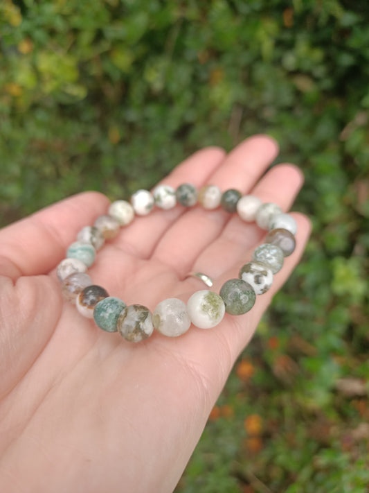 Bracelet - Moss Agate