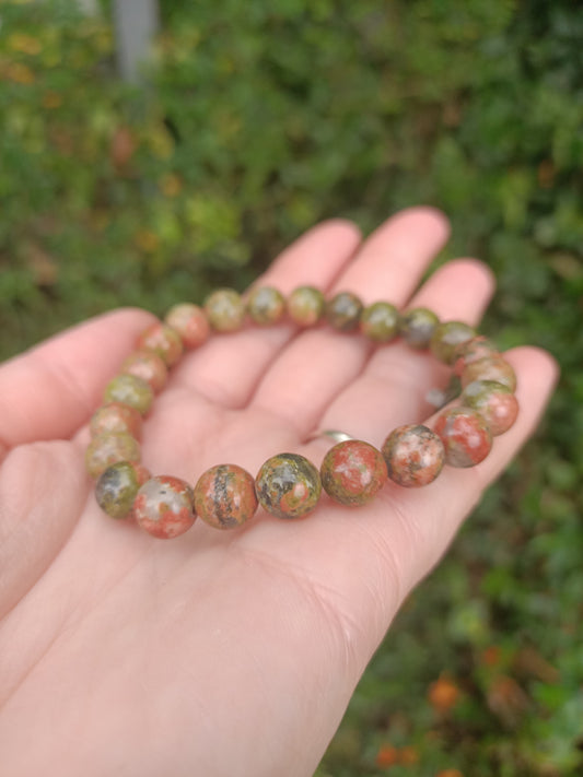 Bracelet - Unakite