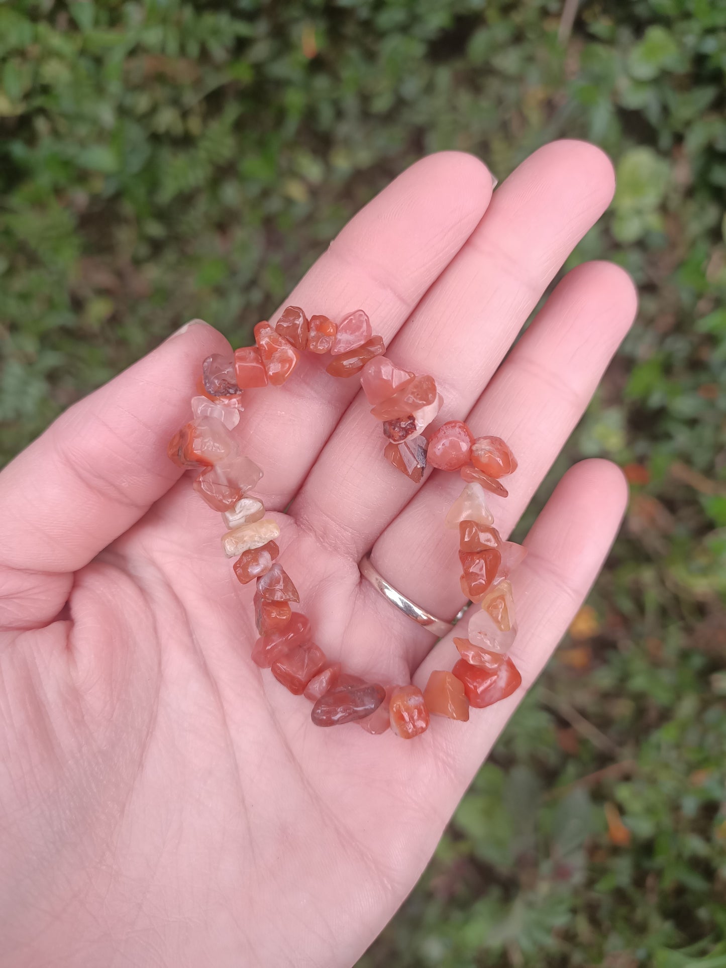 Chip Bracelet - Carnelian