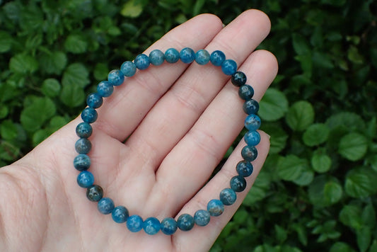 Bracelet - Blue Apatite