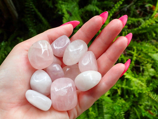 Rose Quartz Tumbles